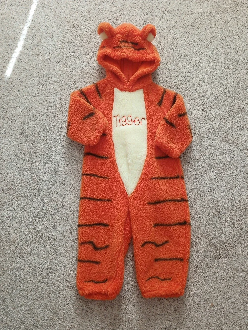 The Disney Store Tigger Halloween Costume Vintage Rare Size 2-4T